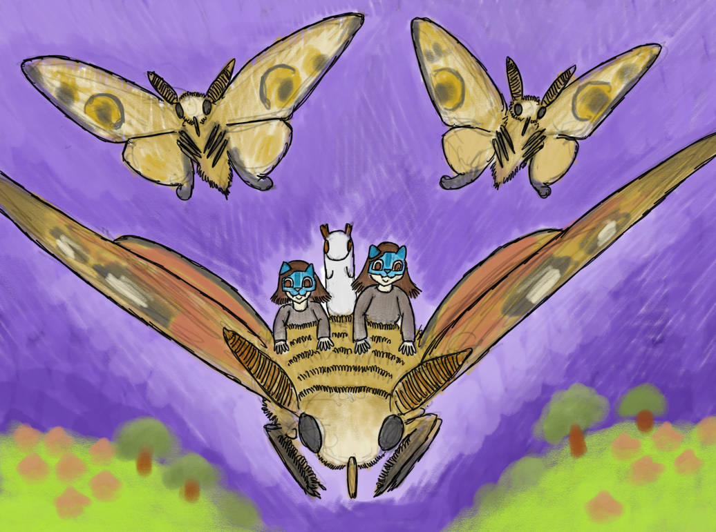 Moth Riders by MakairodonX on DeviantArt