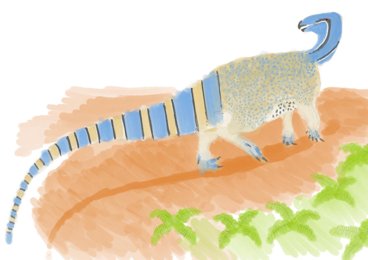 Dinocember 2022 Tenontosaurus dossi by MakairodonX on DeviantArt