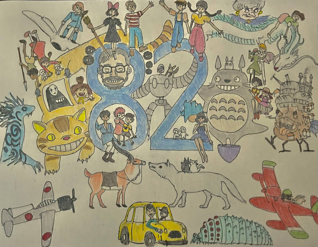 Happy Birthday Hayao Miyazaki by MakairodonX on DeviantArt