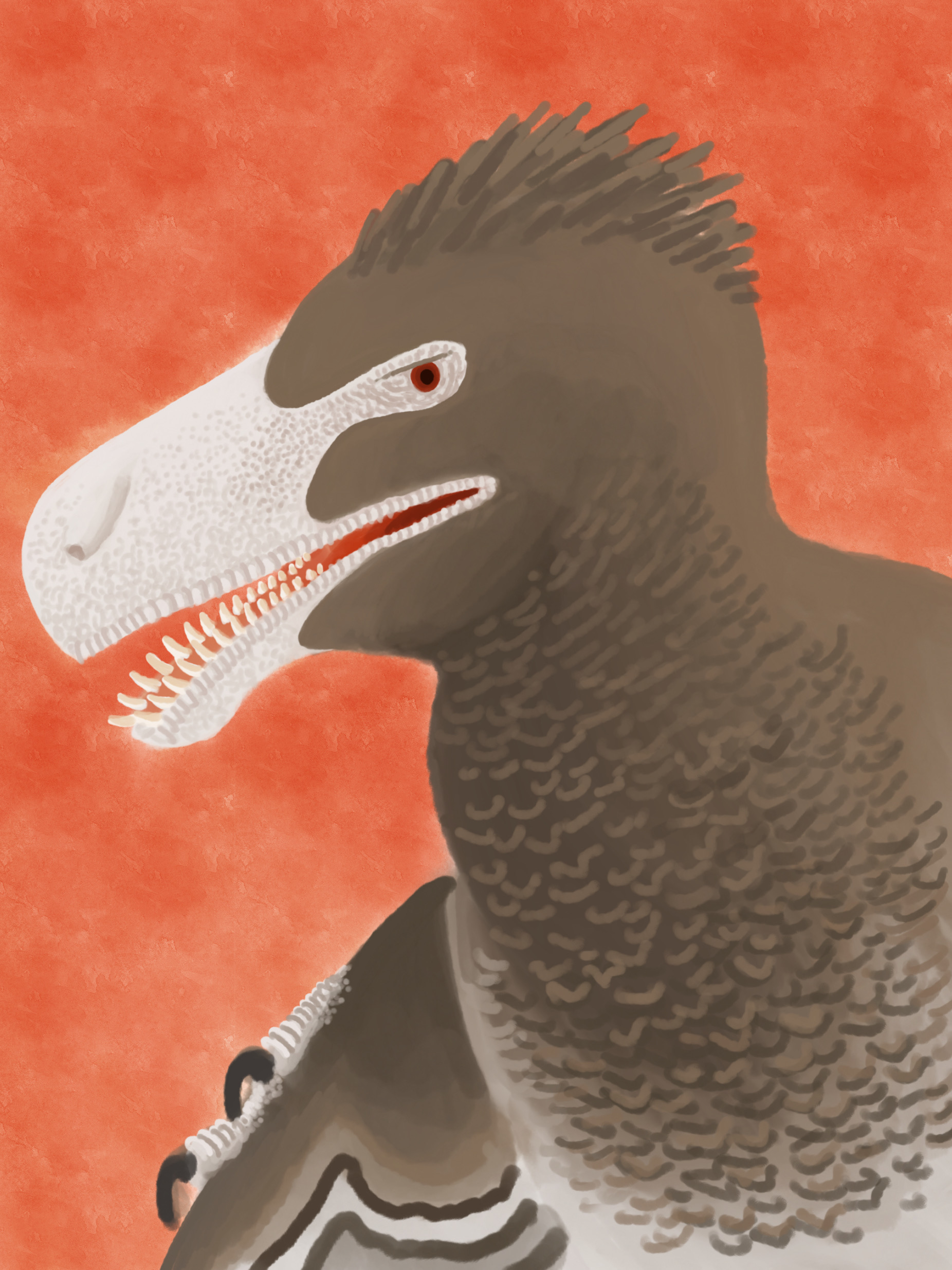 Utaraptor Utahraptor ostrommaysorum portrait by MakairodonX on DeviantArt