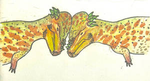 Dinovember 2024 Day 17: Bone Headed Brothers