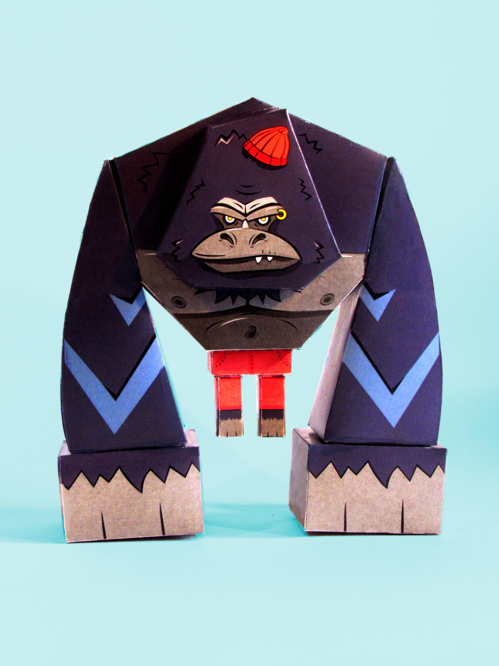 Paper Toy Gorilla