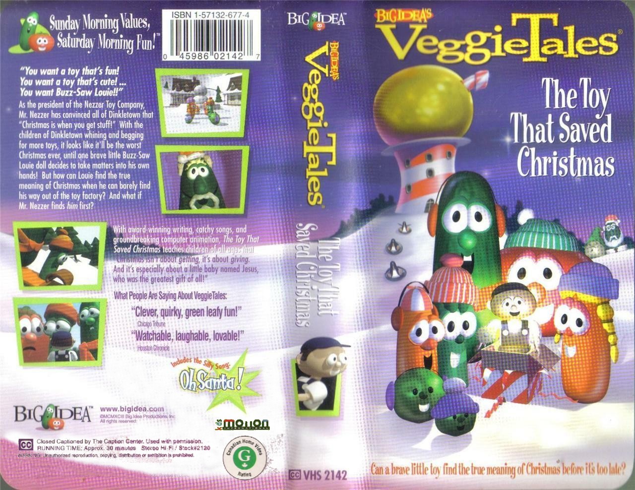 Veggietales The Toy That Saved Christmas