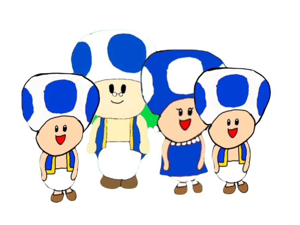 Blue Toad's Family (Flipaclip) by zacharydykeman on DeviantArt
