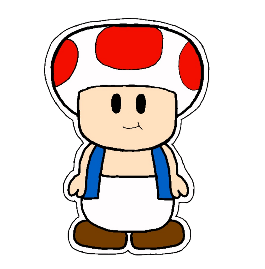 Toad Paperclip Paper Toad (FlipaClip) by zacharydykeman on DeviantArt