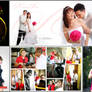 Wedding album layouts