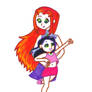 (Teen Titans) Day with Mommy!