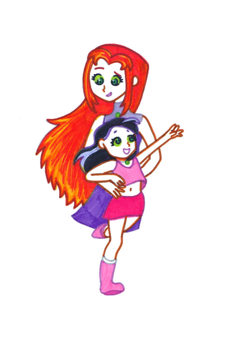 (Teen Titans) Day with Mommy!