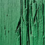 green painted wall