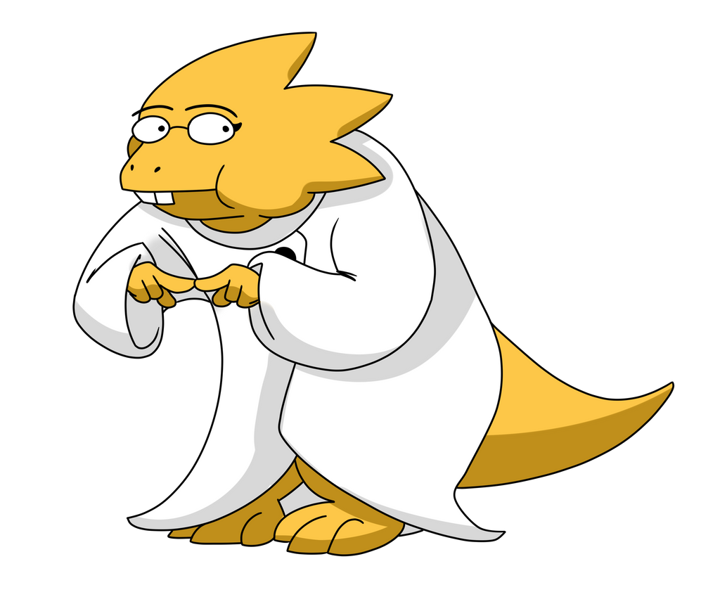 Dr. Alphys (Daily #58) by Blues-LeSharpe on DeviantArt