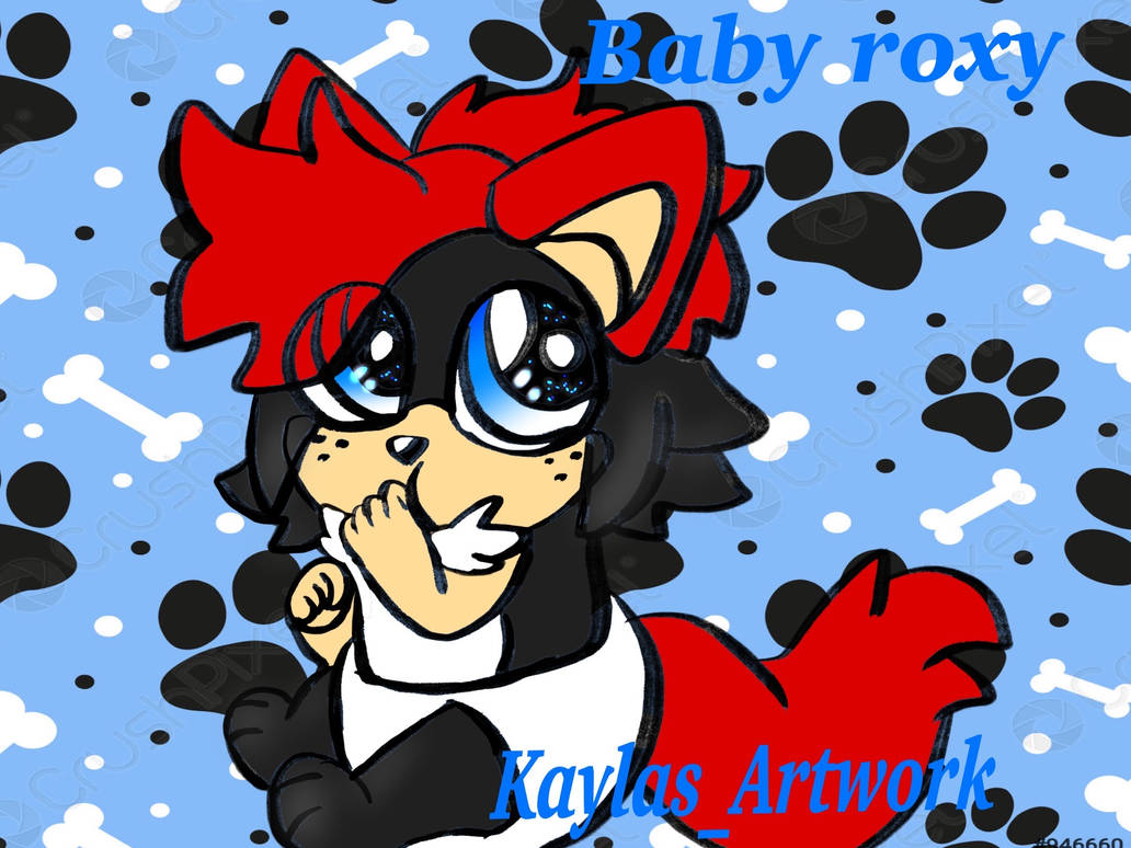Baby Version Of Roxy by RoxyStarWolfFox on DeviantArt