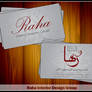 Raha Visit Card