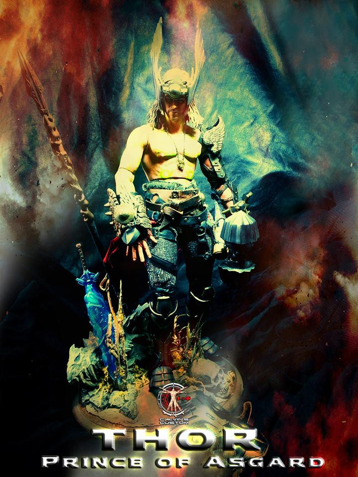 Thor Prince THOR ~ Prince of Asgard by CalvinsCustom on DeviantArt