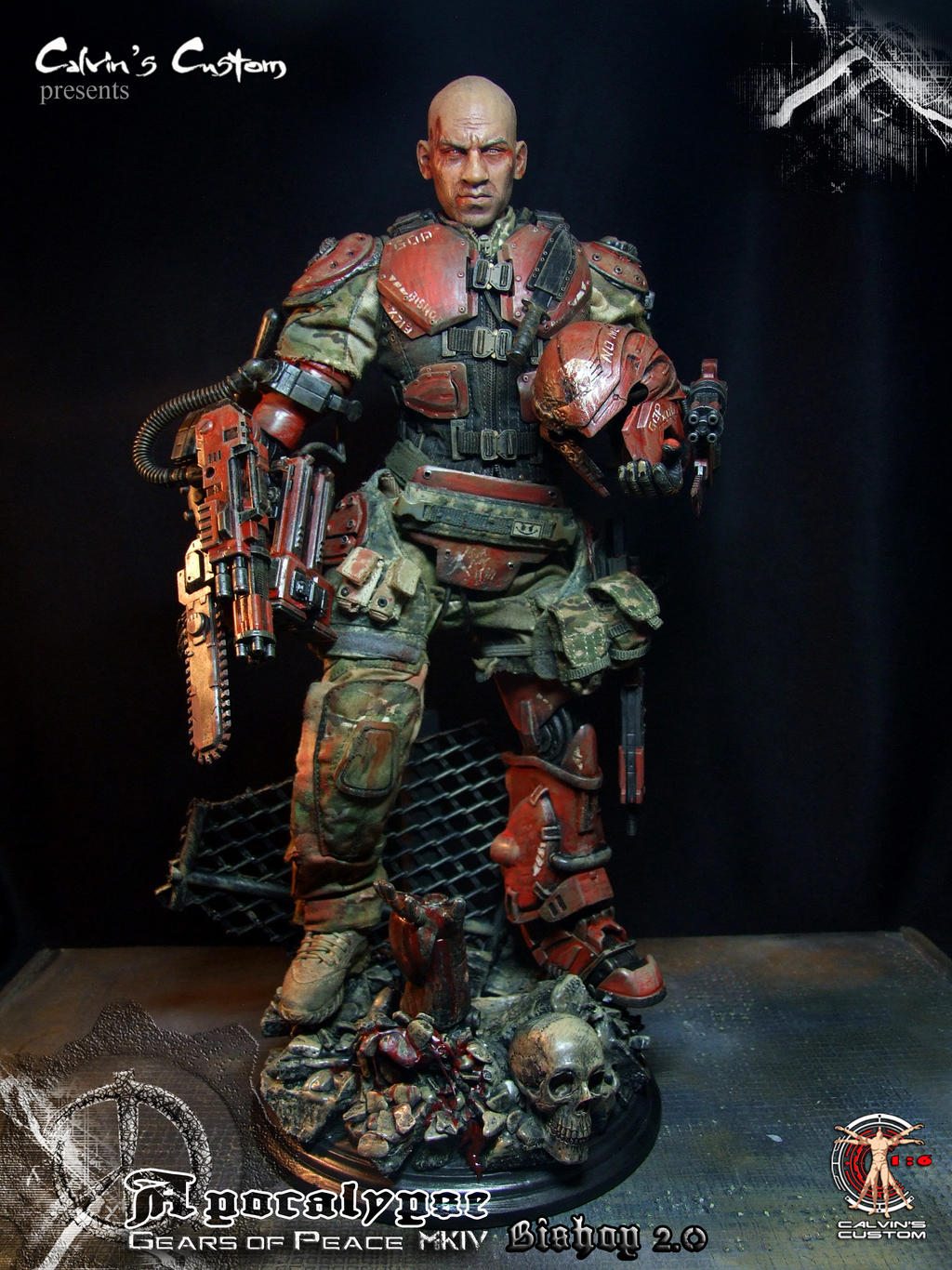 Calvin's Custom Gears of Peace Apocalypse Bishop