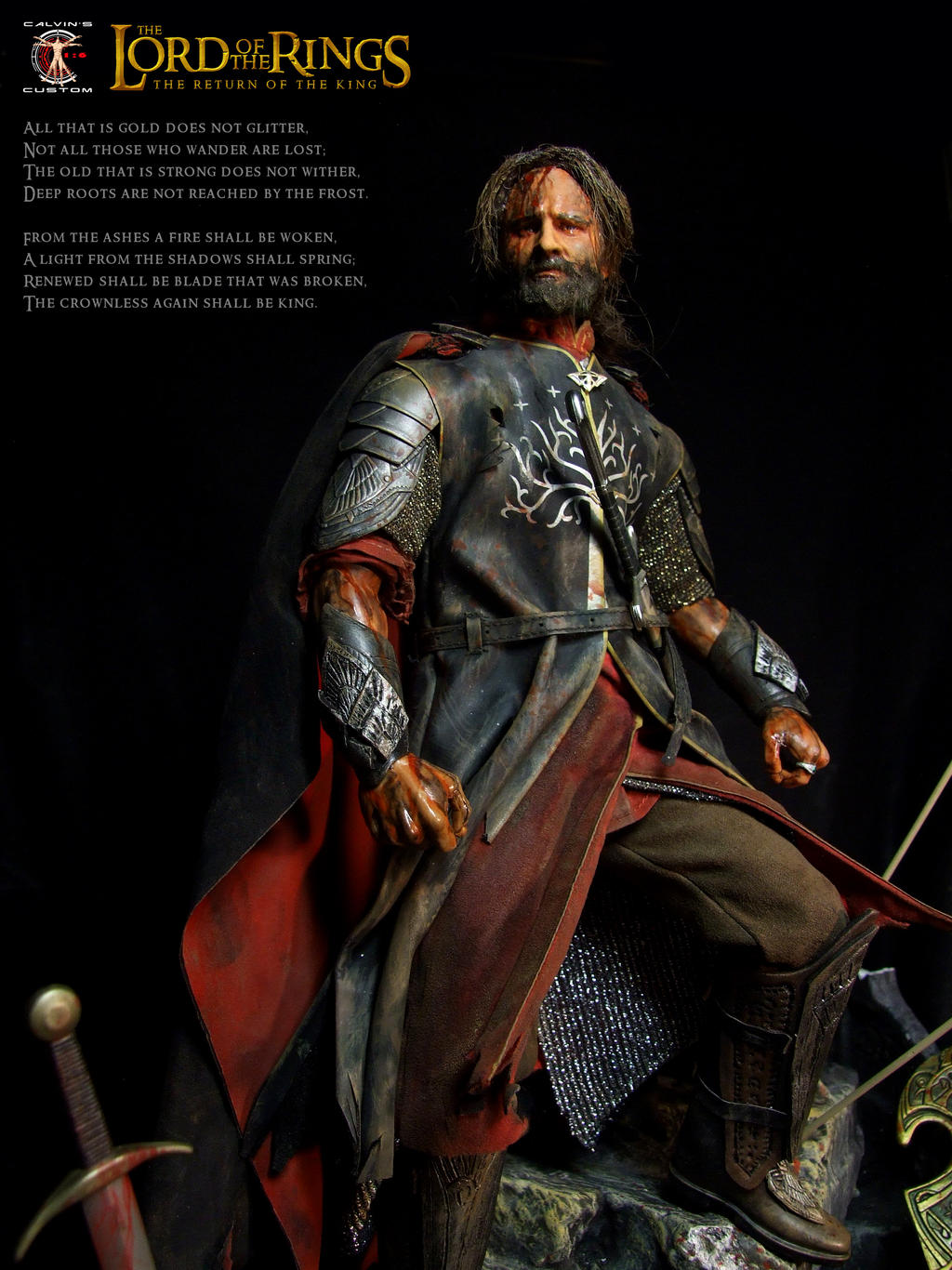 Calvin's Custom 1:6 LOTR King Aragorn