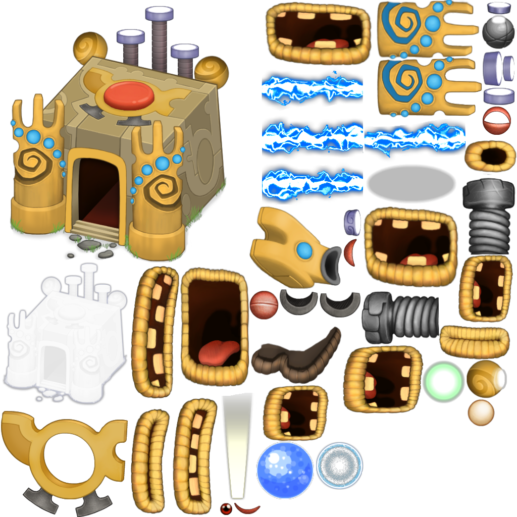 RARE WUBBOX.EXE SPRITE SHEET PLS USE THIS IT TOOK ME FOREVER, (dc2) [five  night at freddy] GoldenFreddy Group