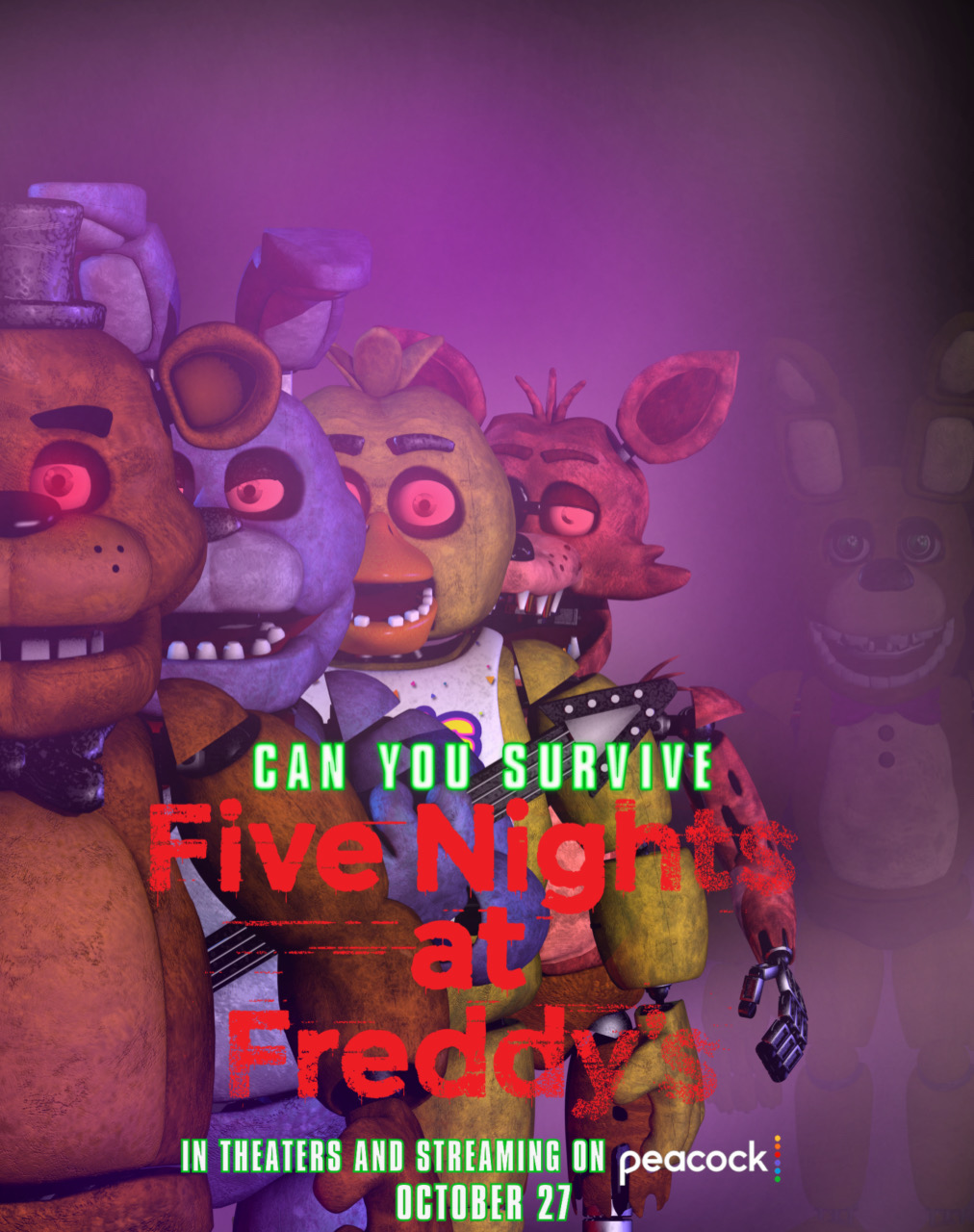 Can you survive Five nights at Freddy's (FNAF MOVIE POSTER Redraw Collab by  me and DeptheDep) : r/fivenightsatfreddys