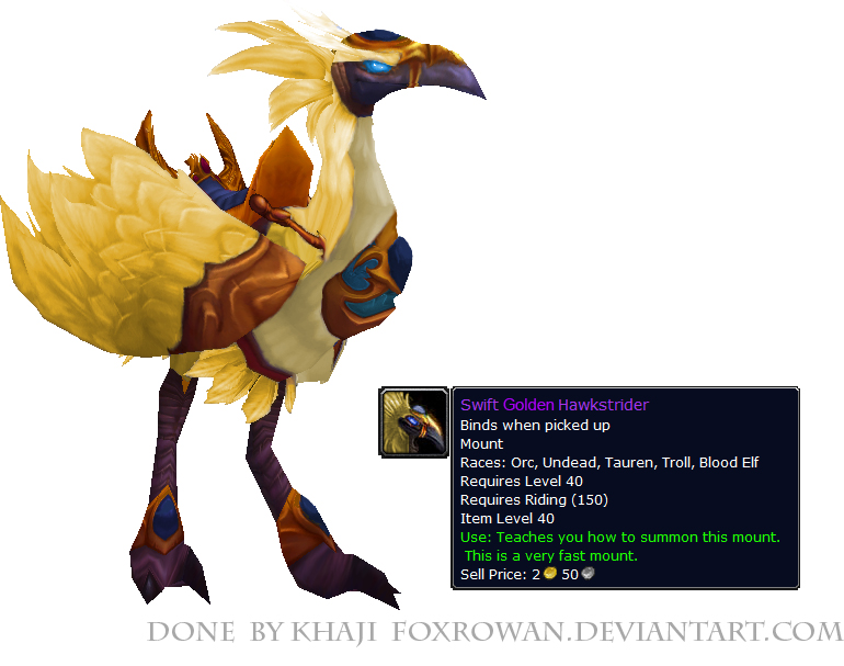 Golden Hawkstrider