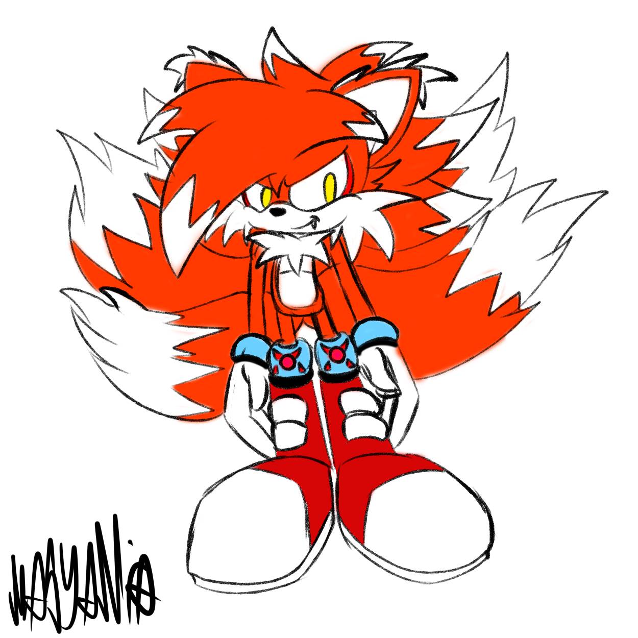 Super Tails by ShadowDragon114 on DeviantArt