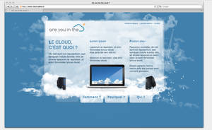 Are you in the cloud