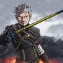 Mathieu SOMMET is Geralt of Rivia (Birthday Gift)