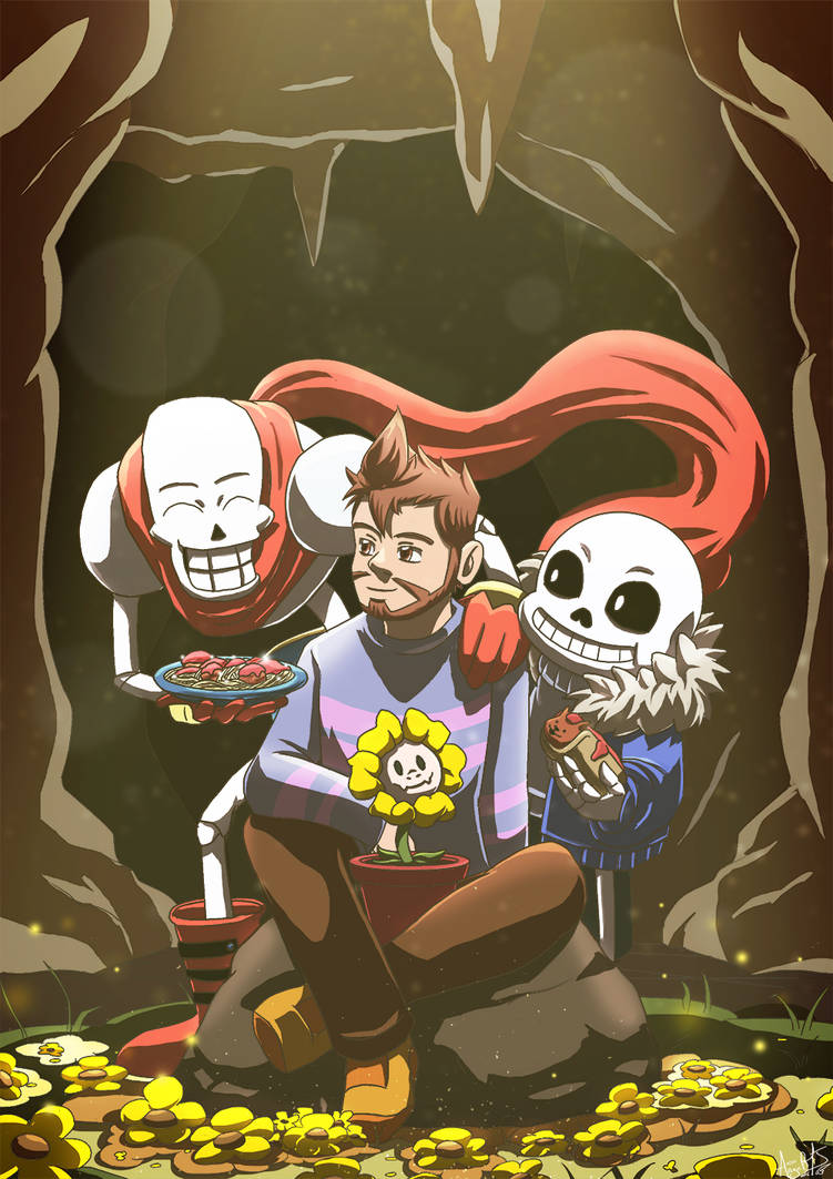 Андертейл Санс Пацифист