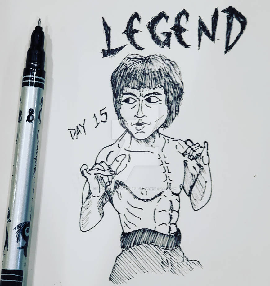 'Legend' - Inktober 2019 Day 15 by SketchyScottimus on DeviantArt
