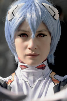 Rei Ayanami cosplay (plugsuit version)-Evangelion