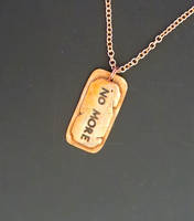 No More Dr Who Pendant