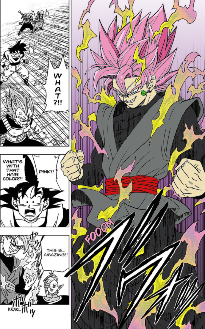 Goku Black Super Saiyan Rose by Senter19 on DeviantArt