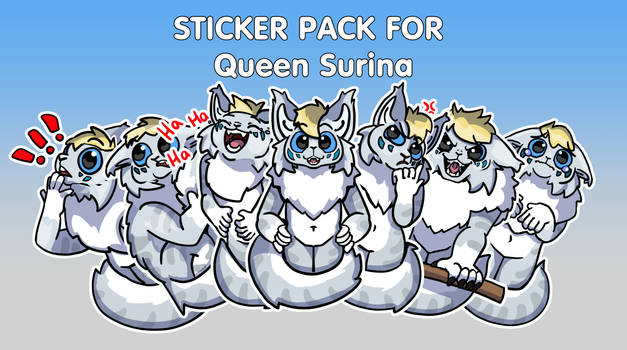 Sticker Pack for Queen Surina