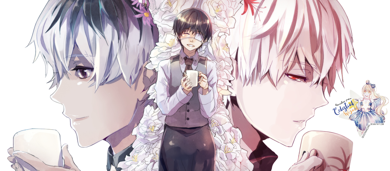 Tokyo Ghoul: Kaneki Ken by KeHAEa on DeviantArt