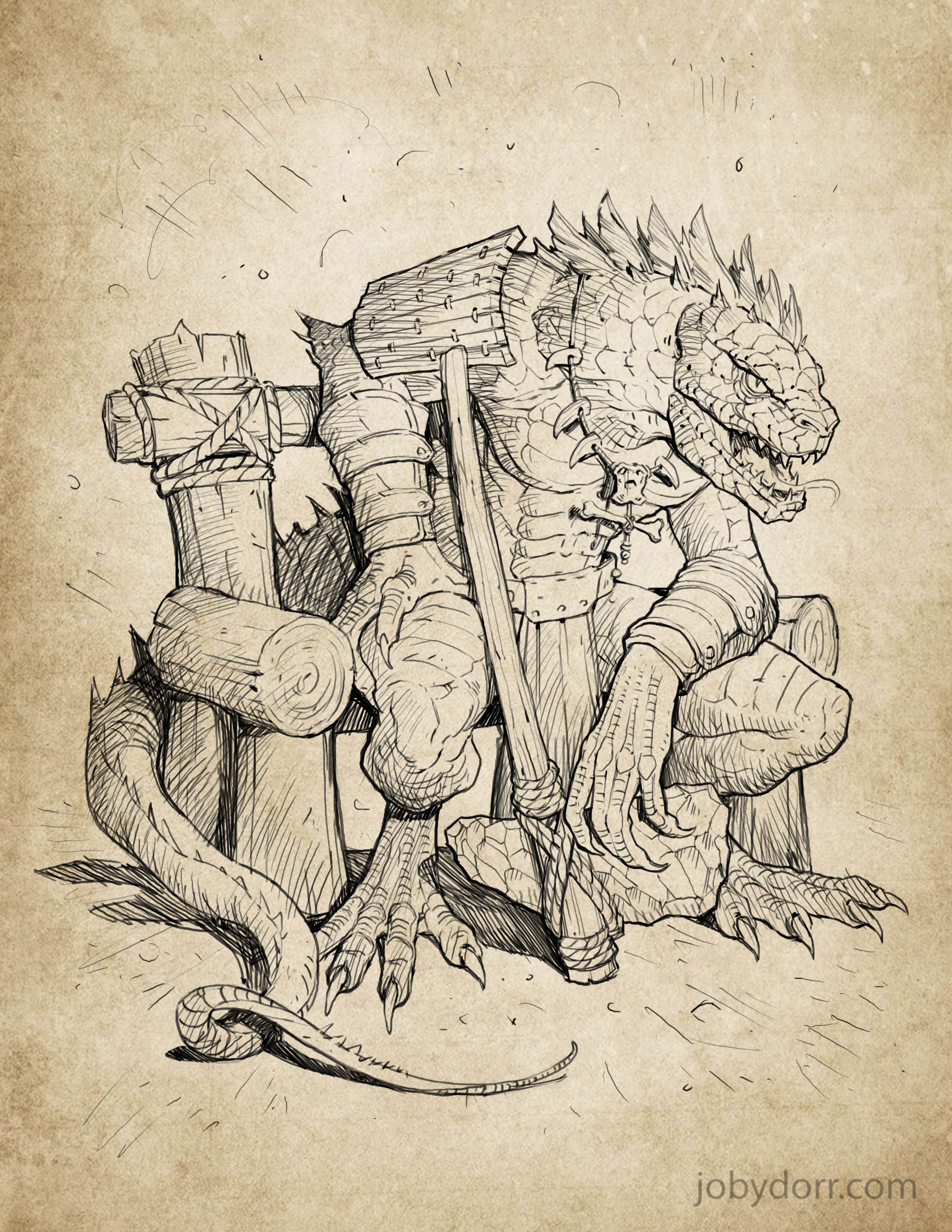 LIZARDMEN! by JobyMDorr on DeviantArt