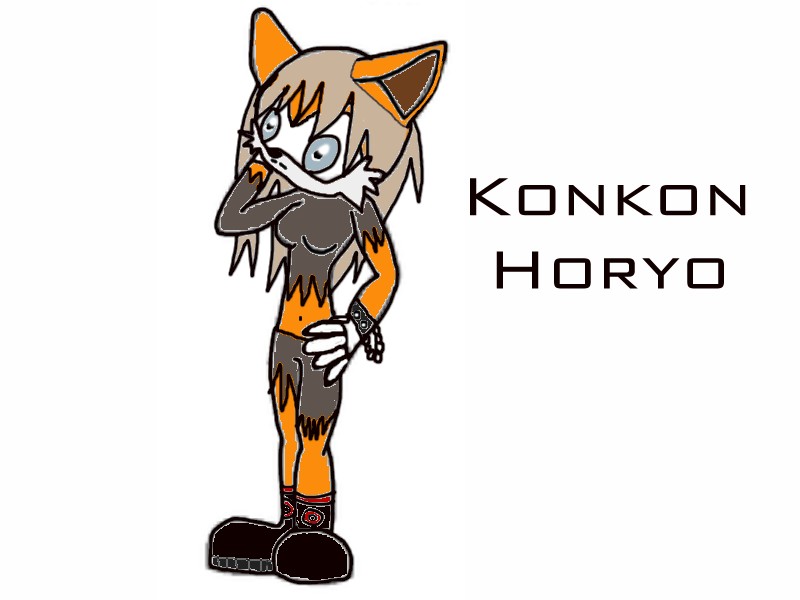 Sonic OC - Konkon Horyo