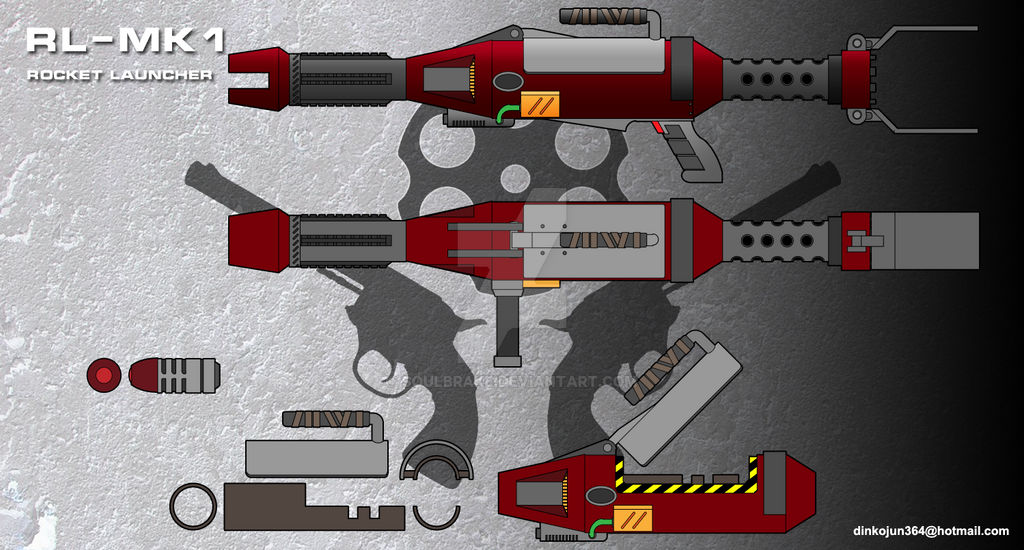 RL-MK1 Rocket launcher by SoulBrake on DeviantArt