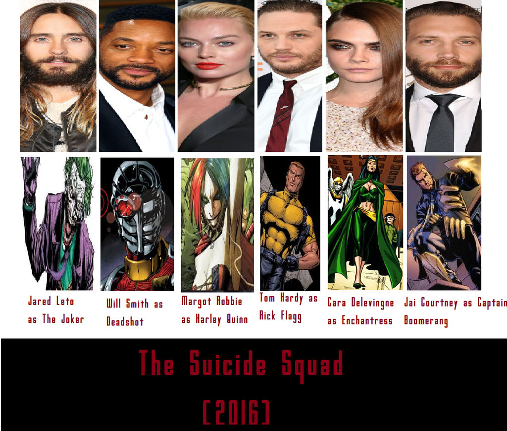 The Suicide Squad 16 Cast By Honoramongscars On Deviantart The Suicide Squad 16 Cast By Honoramongscars On Deviantart