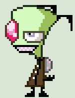 Attack of the Saucer Morons Zim Sprite