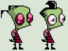 Invader Zim V.3 (Show Accurate Coloring)