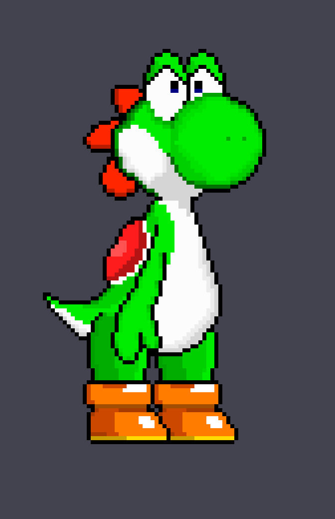 Yoshi Sprite by UltimateMario68 on DeviantArt