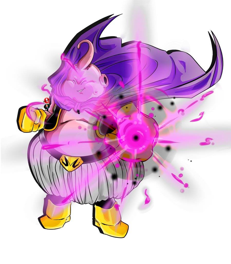 Majin boo gordo! by SuperAgua on DeviantArt