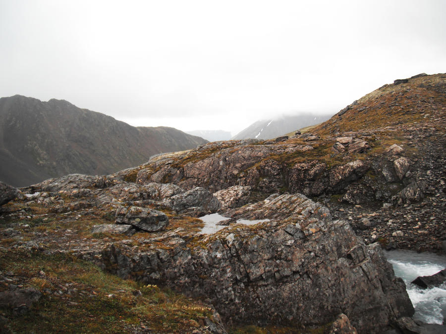 Waterfall at Crow's Pass 14