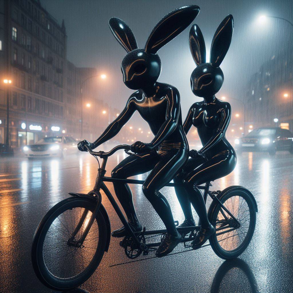 Speedy Rabbits by yesterdaywasthursday on DeviantArt