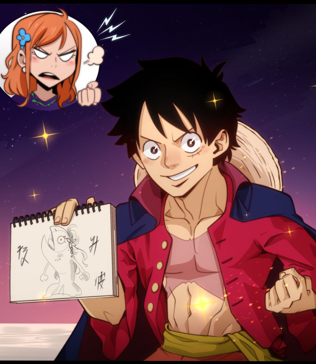 Luffy Draws Nami As A Mermaid Re Draw By Lukeschillart666 On Deviantart Luffy Draws Nami As A Mermaid Re Draw By Lukeschillart666 On Deviantart
