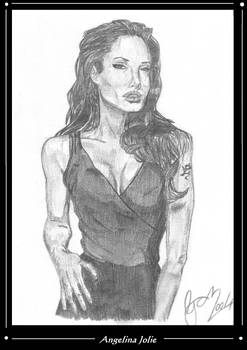 Angelina Jolie sketch