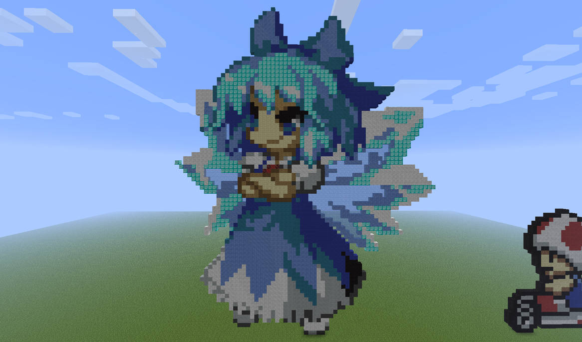Touhou Minecraft cirno