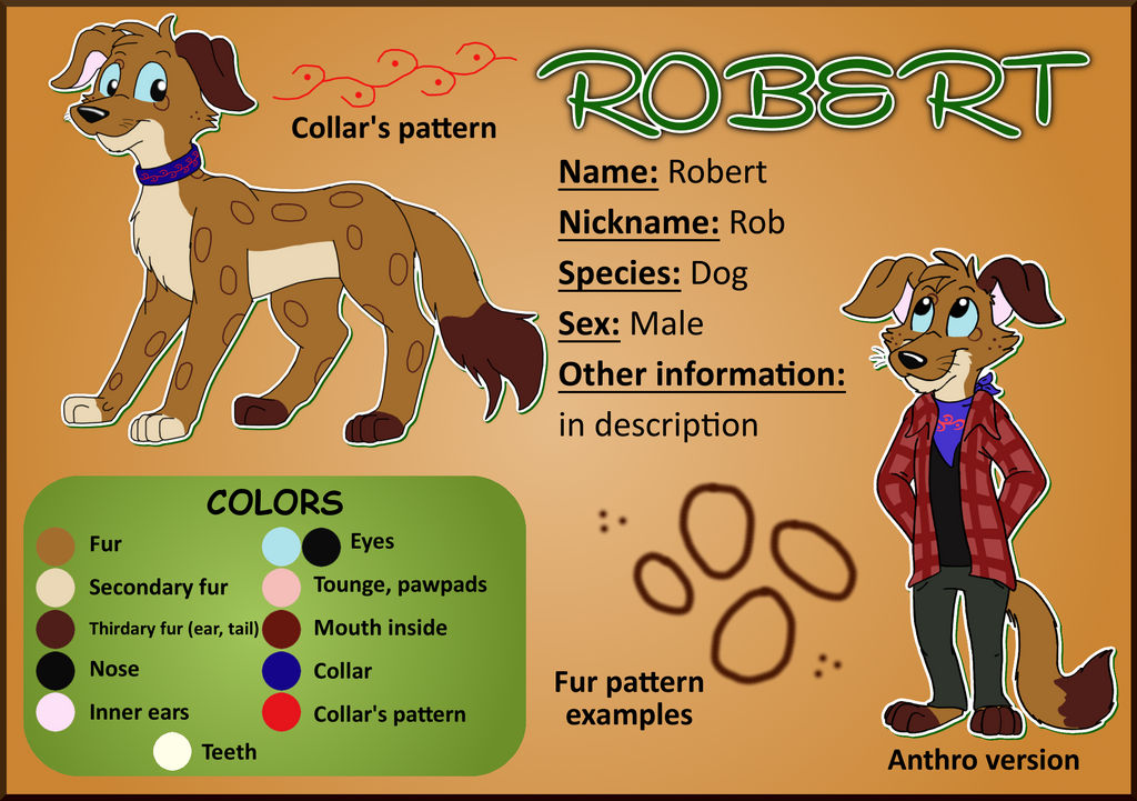 Robert - reference sheet