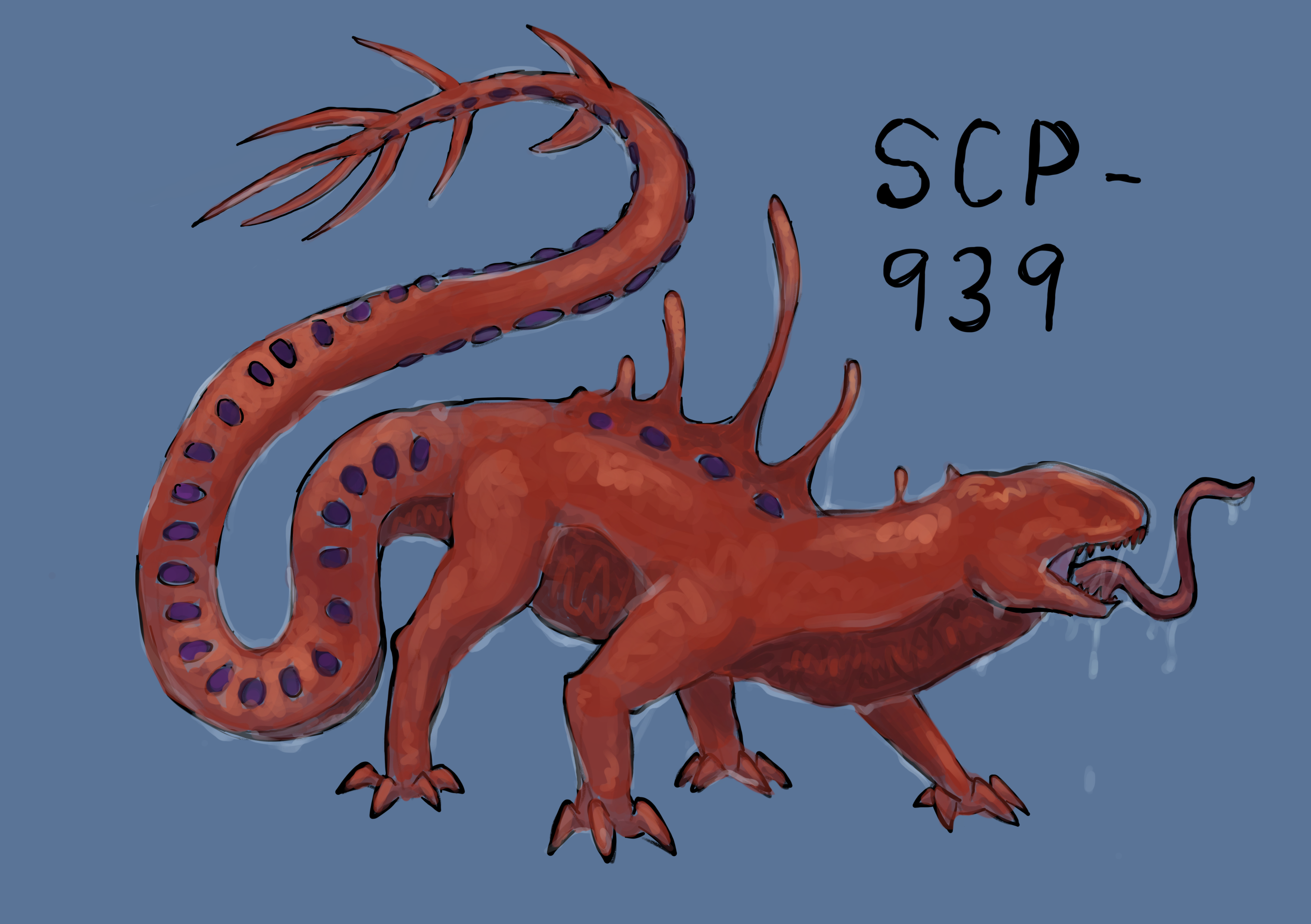 MMD Newcomer: SCP-939 (download at right) by SCP-811Hatena on DeviantArt