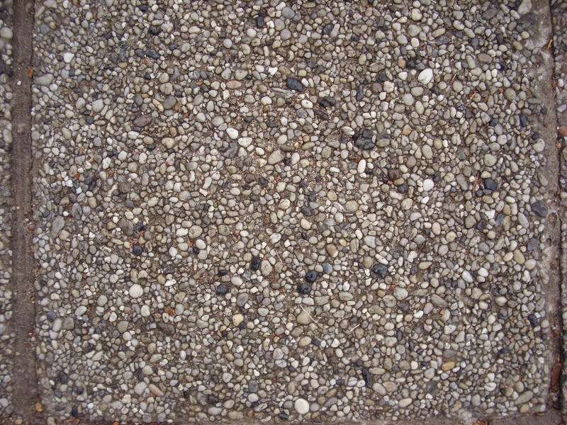 Pebbles in the ground