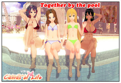 Together by the pool 2