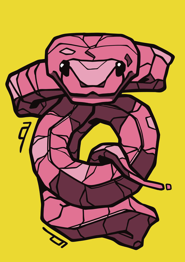 Pinksnake by Holyxey on DeviantArt
